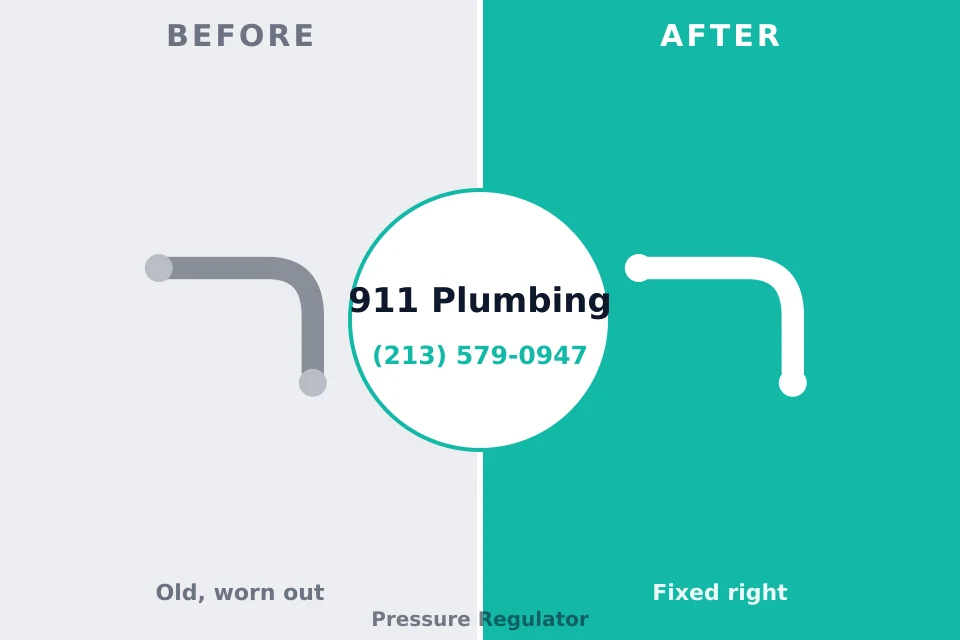 Before and after: plumbing repair Westhampton Beach, NY